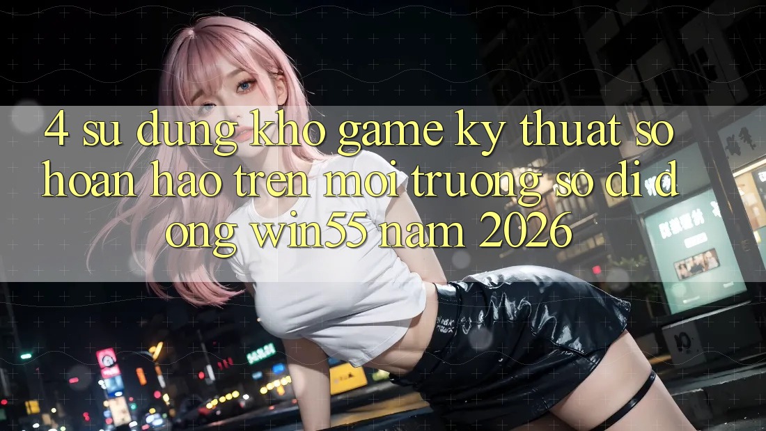 4. Sử dụng Kho Game Kỹ Thuật Số Hoàn hảo Trên Môi trường số di động Win55 Năm 2026 4. Sử dụng Kho Game Kỹ Thuật Số Hoàn hảo Trên Môi trường số di động Win55 Năm 2026