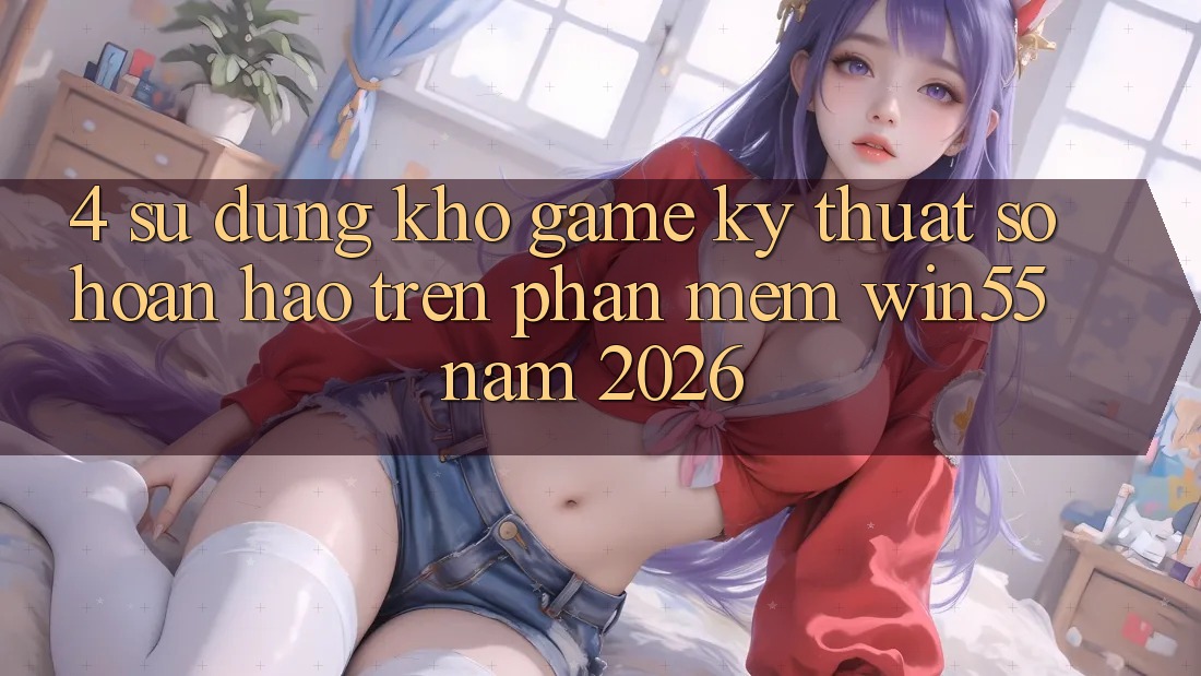 4. Sử dụng Kho Game Kỹ Thuật Số Hoàn hảo Trên Phần mềm Win55 Năm 2026