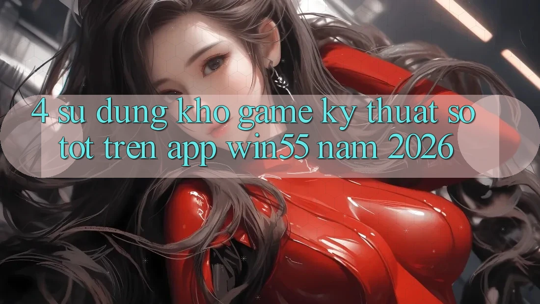 4. Sử dụng Kho Game Kỹ Thuật Số Tốt Trên App Win55 Năm 2026