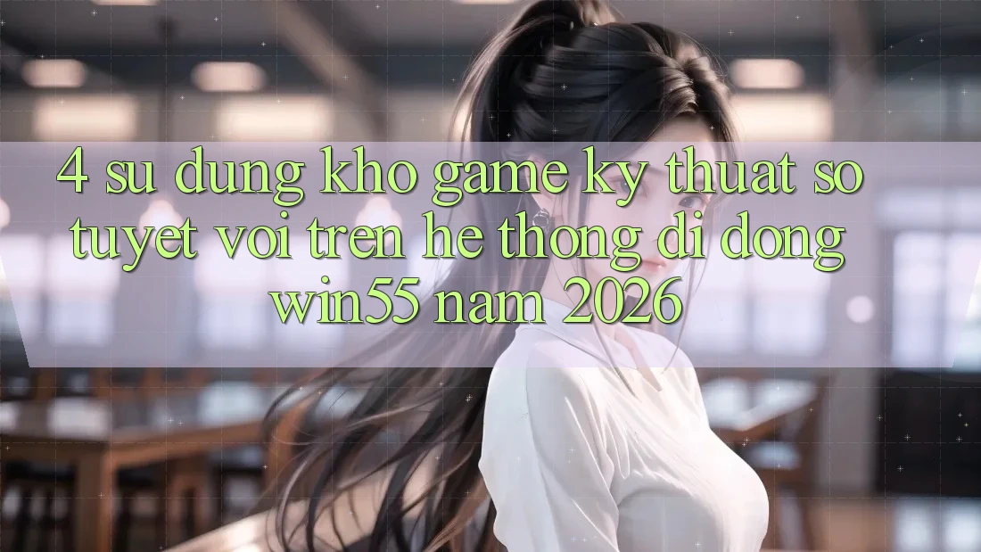 4. Sử dụng Kho Game Kỹ Thuật Số Tuyệt vời Trên Hệ thống di động Win55 Năm 2026 4. Sử dụng Kho Game Kỹ Thuật Số Tuyệt vời Trên Hệ thống di động Win55 Năm 2026