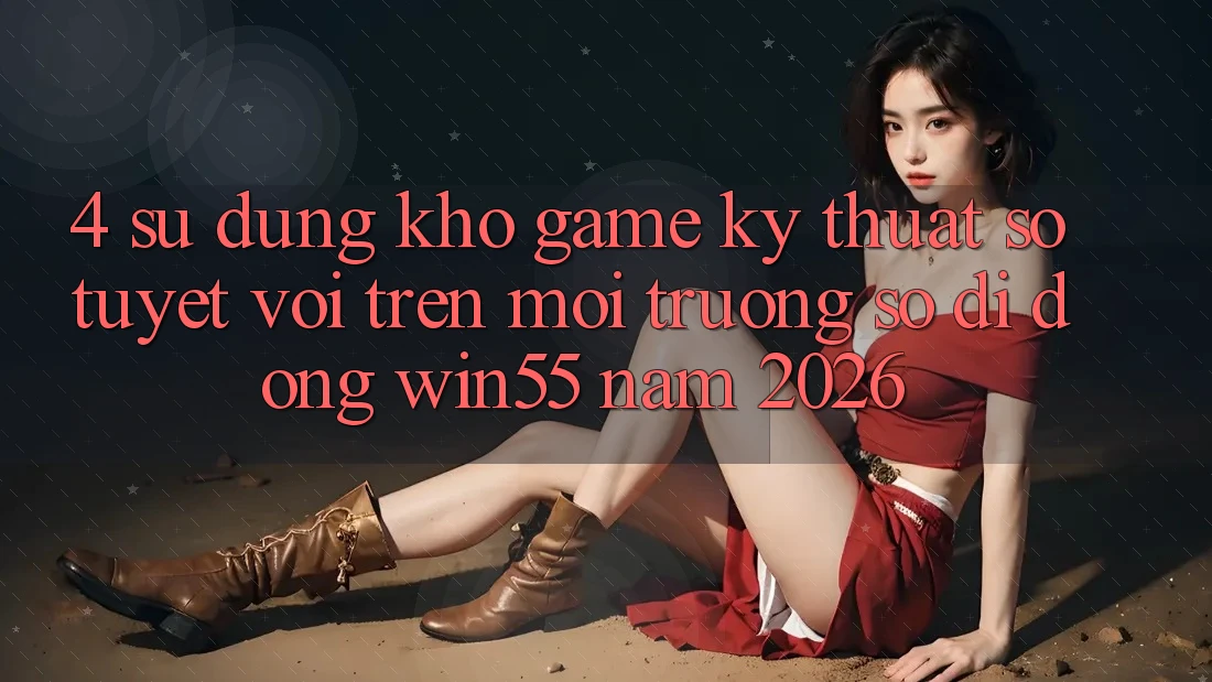 4. Sử dụng Kho Game Kỹ Thuật Số Tuyệt vời Trên Môi trường số di động Win55 Năm 2026 4. Sử dụng Kho Game Kỹ Thuật Số Tuyệt vời Trên Môi trường số di động Win55 Năm 2026