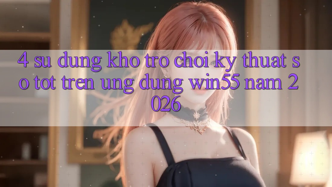 4. Sử dụng Kho Trò chơi Kỹ Thuật Số Tốt Trên Ứng dụng Win55 Năm 2026 4. Sử dụng Kho Trò chơi Kỹ Thuật Số Tốt Trên Ứng dụng Win55 Năm 2026