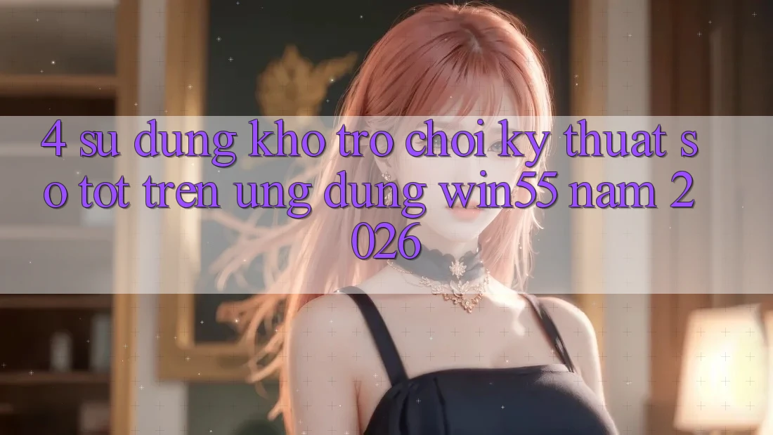4. Sử dụng Kho Trò chơi Kỹ Thuật Số Tốt Trên Ứng dụng Win55 Năm 2026
