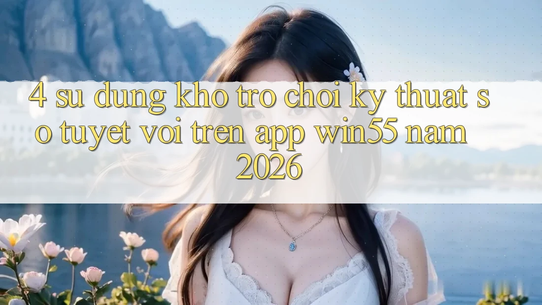 4. Sử dụng Kho Trò chơi Kỹ Thuật Số Tuyệt vời Trên App Win55 Năm 2026 4. Sử dụng Kho Trò chơi Kỹ Thuật Số Tuyệt vời Trên App Win55 Năm 2026