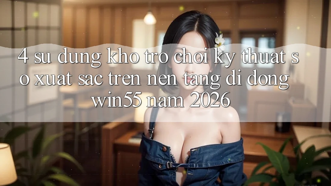 4. Sử dụng Kho Trò chơi Kỹ Thuật Số Xuất sắc Trên Nền tảng di động Win55 Năm 2026 4. Sử dụng Kho Trò chơi Kỹ Thuật Số Xuất sắc Trên Nền tảng di động Win55 Năm 2026