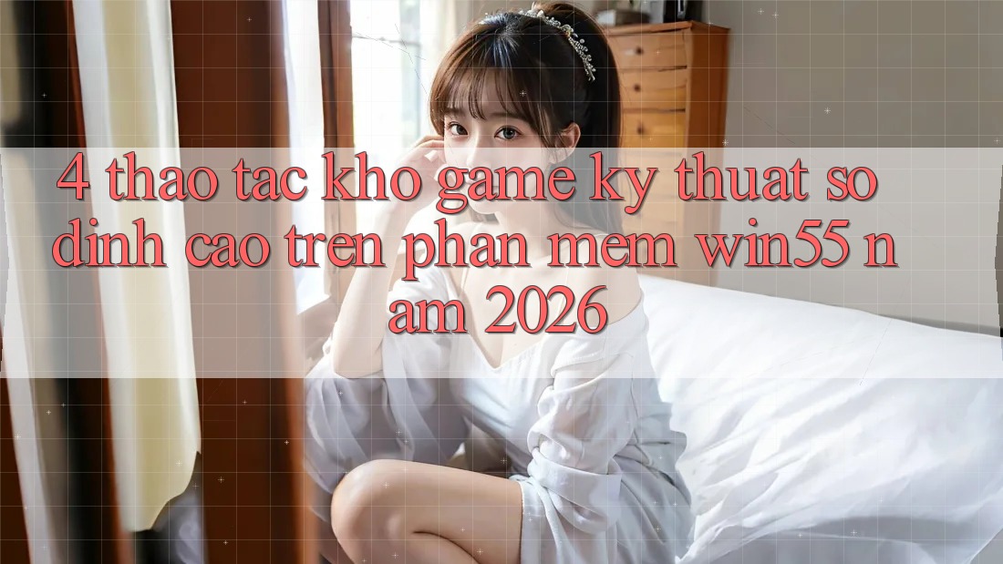 4. Thao tác Kho Game Kỹ Thuật Số Đỉnh Cao Trên Phần mềm Win55 Năm 2026
