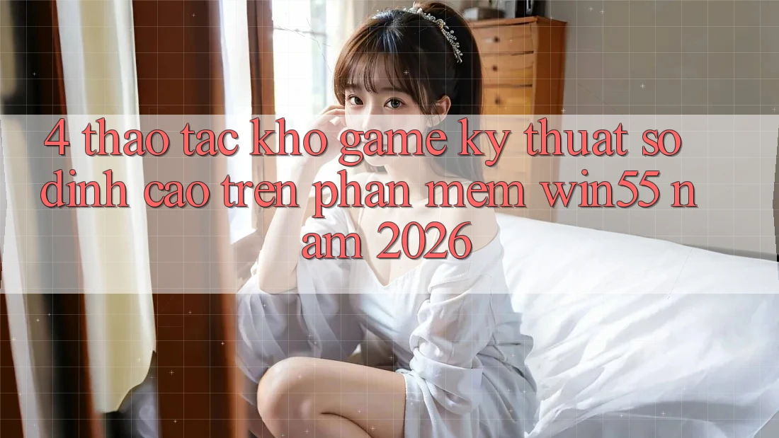 4. Thao tác Kho Game Kỹ Thuật Số Đỉnh Cao Trên Phần mềm Win55 Năm 2026 4. Thao tác Kho Game Kỹ Thuật Số Đỉnh Cao Trên Phần mềm Win55 Năm 2026