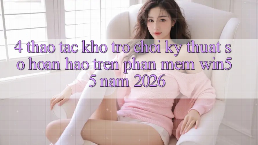 4. Thao tác Kho Trò chơi Kỹ Thuật Số Hoàn hảo Trên Phần mềm Win55 Năm 2026