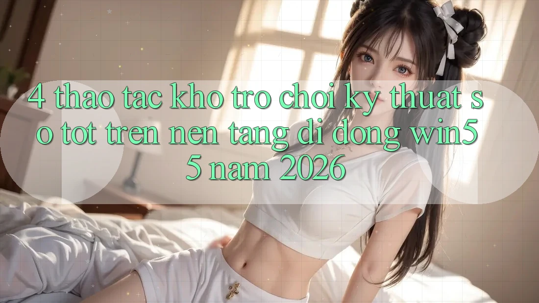 4. Thao tác Kho Trò chơi Kỹ Thuật Số Tốt Trên Nền tảng di động Win55 Năm 2026