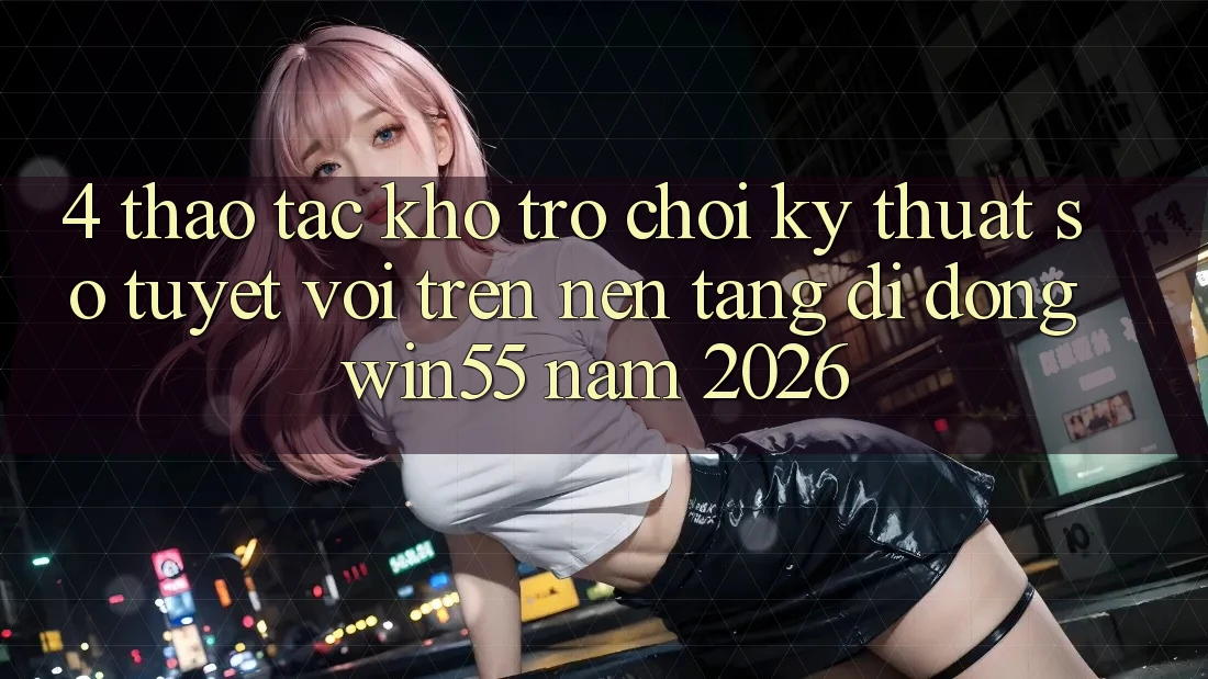 4. Thao tác Kho Trò chơi Kỹ Thuật Số Tuyệt vời Trên Nền tảng di động Win55 Năm 2026