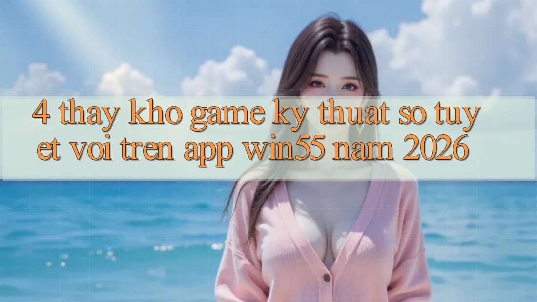 4. Thấy Kho Game Kỹ Thuật Số Tuyệt vời Trên App Win55 Năm 2026 4. Thấy Kho Game Kỹ Thuật Số Tuyệt vời Trên App Win55 Năm 2026