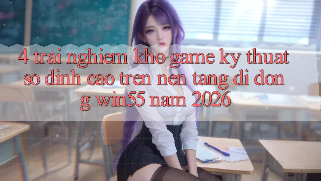 4. Trải nghiệm Kho Game Kỹ Thuật Số Đỉnh cao Trên Nền tảng di động Win55 Năm 2026 4. Trải nghiệm Kho Game Kỹ Thuật Số Đỉnh cao Trên Nền tảng di động Win55 Năm 2026