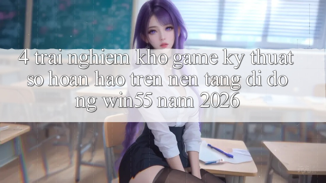 4. Trải nghiệm Kho Game Kỹ Thuật Số Hoàn hảo Trên Nền tảng di động Win55 Năm 2026
