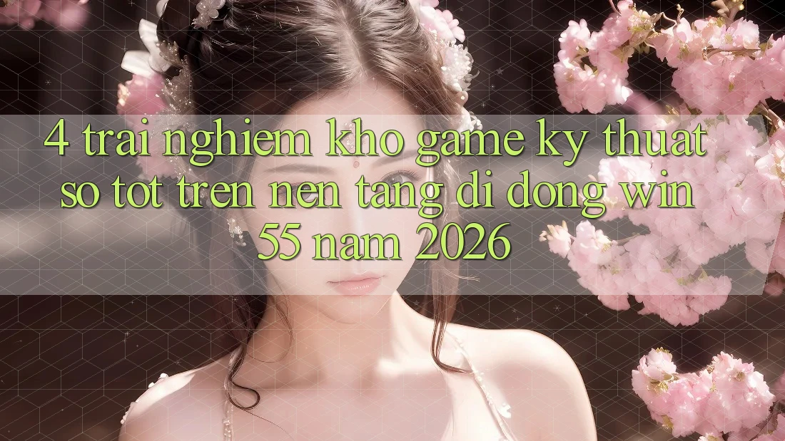 4. Trải nghiệm Kho Game Kỹ Thuật Số Tốt Trên Nền tảng di động Win55 Năm 2026 4. Trải nghiệm Kho Game Kỹ Thuật Số Tốt Trên Nền tảng di động Win55 Năm 2026