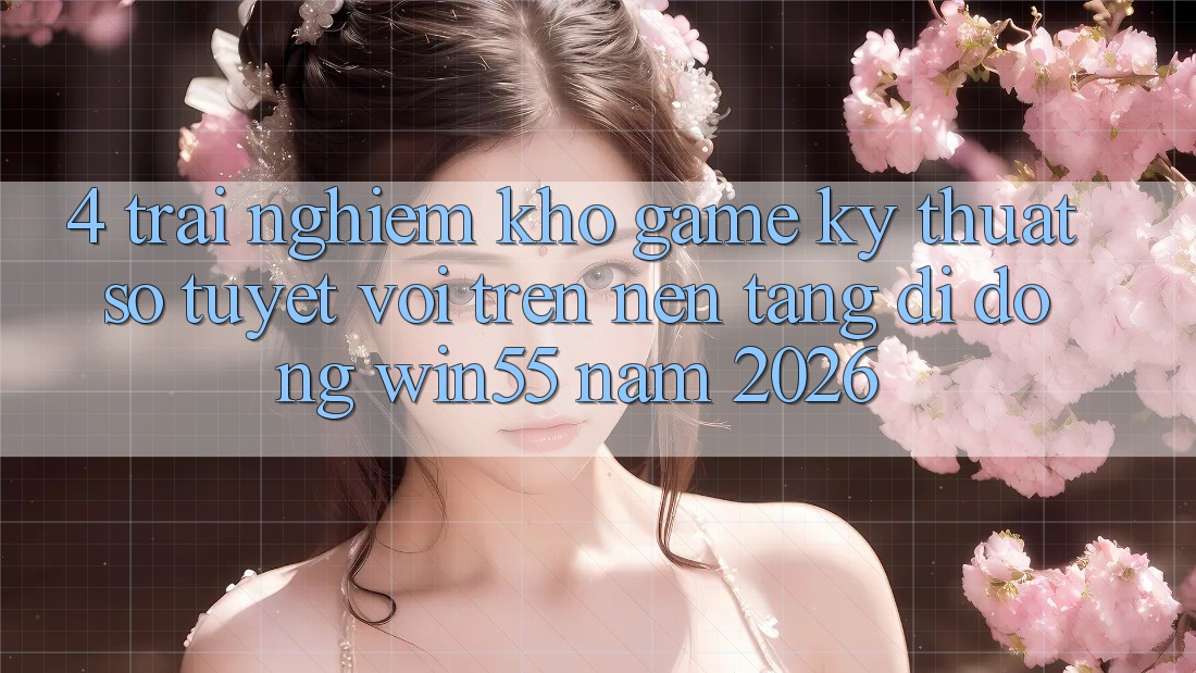 4. Trải nghiệm Kho Game Kỹ Thuật Số Tuyệt vời Trên Nền tảng di động Win55 Năm 2026