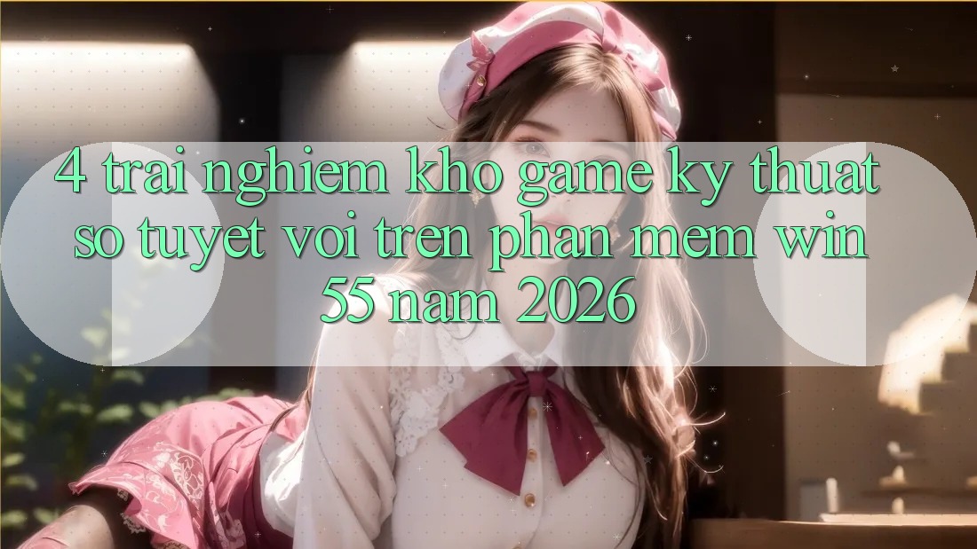 4. Trải nghiệm Kho Game Kỹ Thuật Số Tuyệt vời Trên Phần mềm Win55 Năm 2026 4. Trải nghiệm Kho Game Kỹ Thuật Số Tuyệt vời Trên Phần mềm Win55 Năm 2026