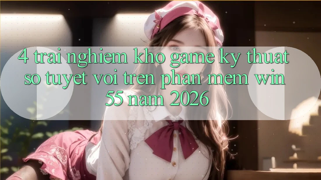 4. Trải nghiệm Kho Game Kỹ Thuật Số Tuyệt vời Trên Phần mềm Win55 Năm 2026 4. Trải nghiệm Kho Game Kỹ Thuật Số Tuyệt vời Trên Phần mềm Win55 Năm 2026