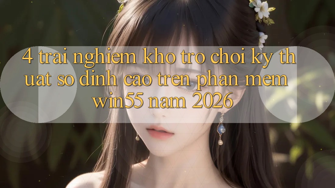 4. Trải nghiệm Kho Trò chơi Kỹ Thuật Số Đỉnh Cao Trên Phần mềm Win55 Năm 2026 4. Trải nghiệm Kho Trò chơi Kỹ Thuật Số Đỉnh Cao Trên Phần mềm Win55 Năm 2026