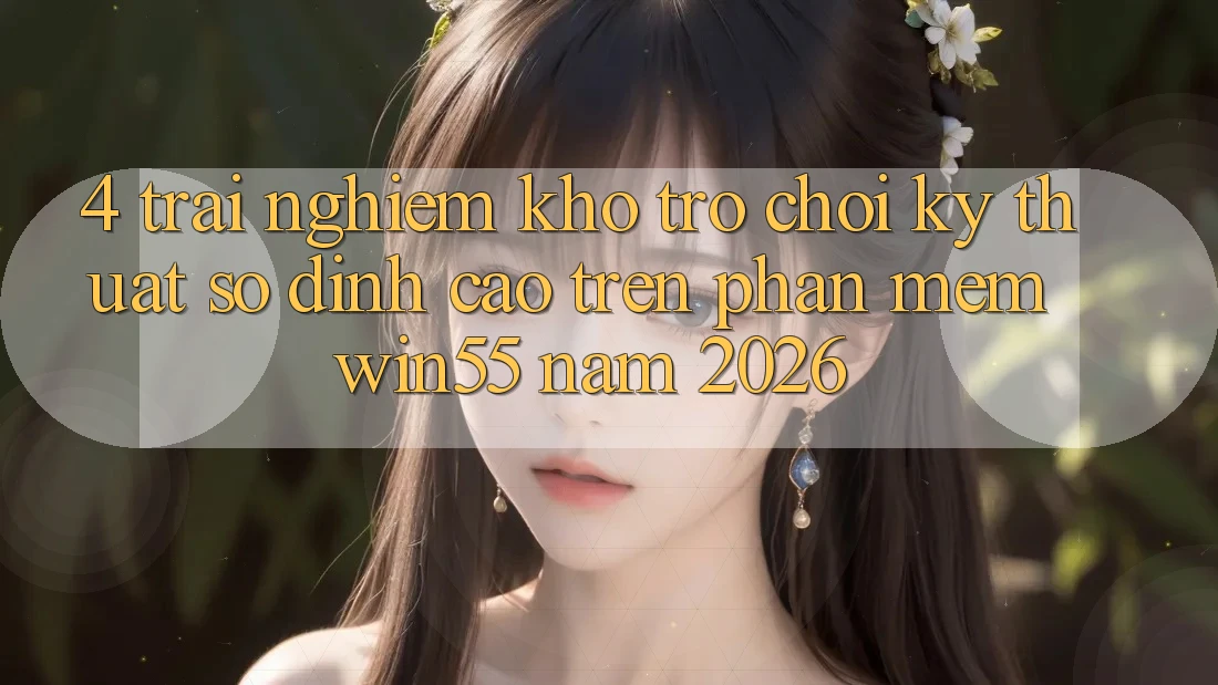 4. Trải nghiệm Kho Trò chơi Kỹ Thuật Số Đỉnh Cao Trên Phần mềm Win55 Năm 2026