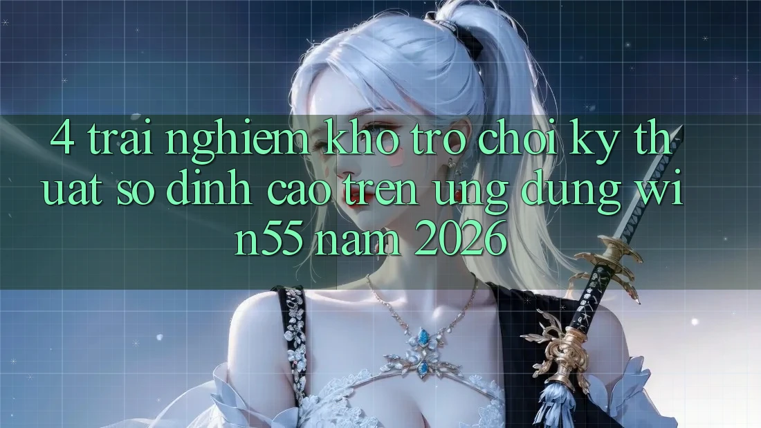 4. Trải nghiệm Kho Trò chơi Kỹ Thuật Số Đỉnh Cao Trên Ứng dụng Win55 Năm 2026