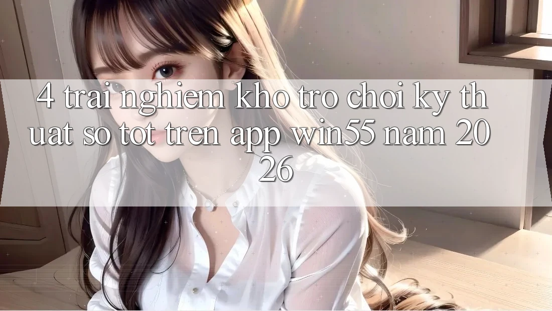 4. Trải nghiệm Kho Trò chơi Kỹ Thuật Số Tốt Trên App Win55 Năm 2026
