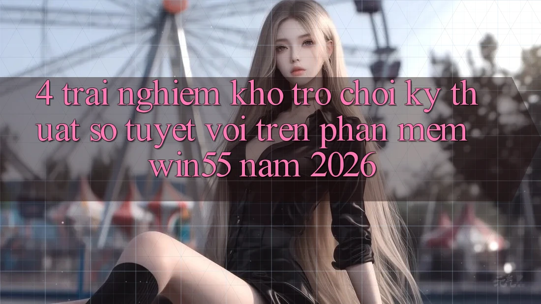4. Trải nghiệm Kho Trò chơi Kỹ Thuật Số Tuyệt vời Trên Phần mềm Win55 Năm 2026 4. Trải nghiệm Kho Trò chơi Kỹ Thuật Số Tuyệt vời Trên Phần mềm Win55 Năm 2026