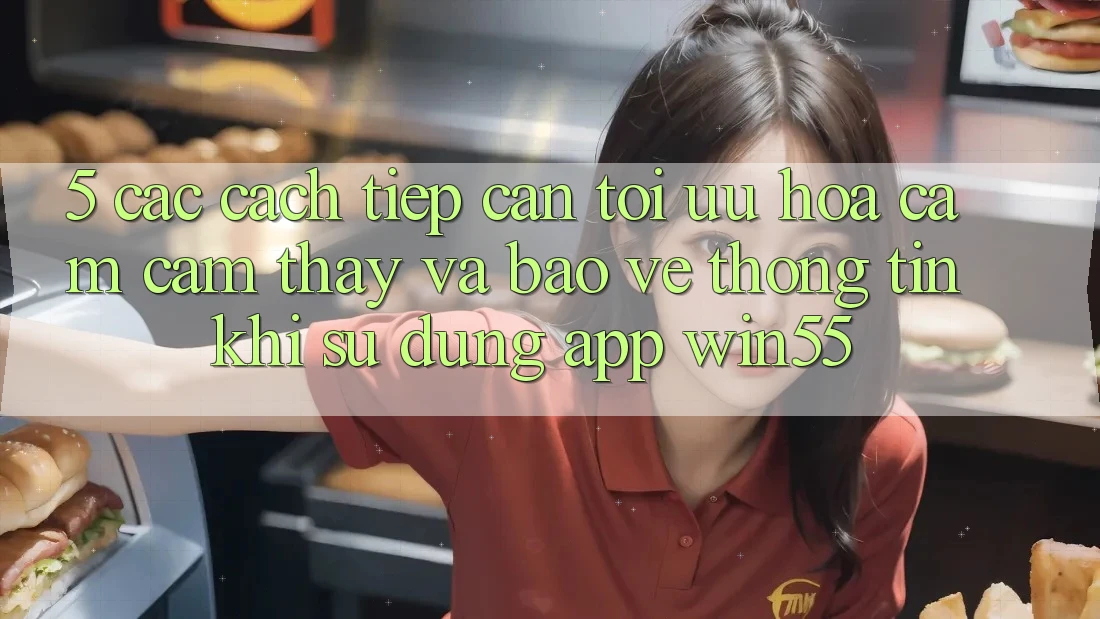 5. Các Cách tiếp cận Tối Ưu Hóa Cảm cảm thấy Và Bảo vệ thông tin Khi Sử Dụng App Win55