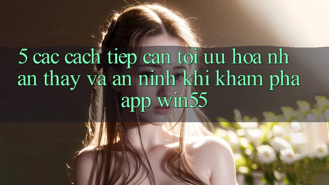 5. Các Cách tiếp cận Tối Ưu Hóa Nhận thấy Và An ninh Khi Khám phá App Win55