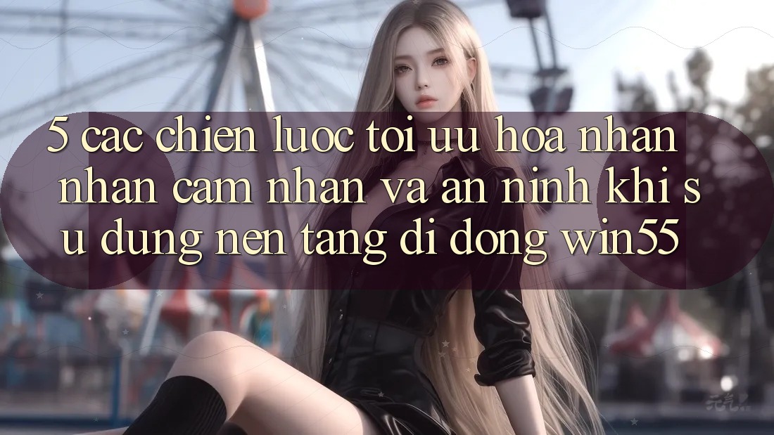 5. Các Chiến Lược Tối Ưu Hóa Nhận nhận cảm nhận Và An ninh Khi Sử Dụng Nền tảng di động Win55
