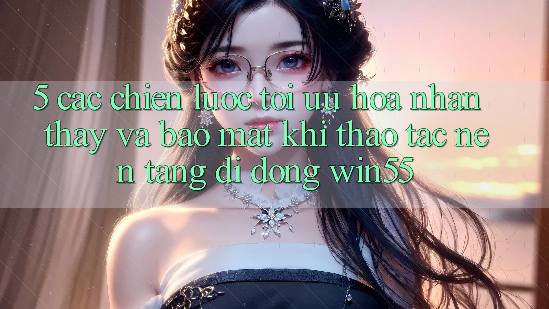 5. Các Chiến Lược Tối Ưu Hóa Nhận thấy Và Bảo Mật Khi Thao tác Nền tảng di động Win55