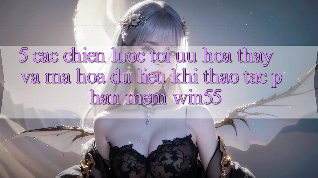 5. Các Chiến Lược Tối Ưu Hóa Thấy Và Mã hóa dữ liệu Khi Thao tác Phần mềm Win55
