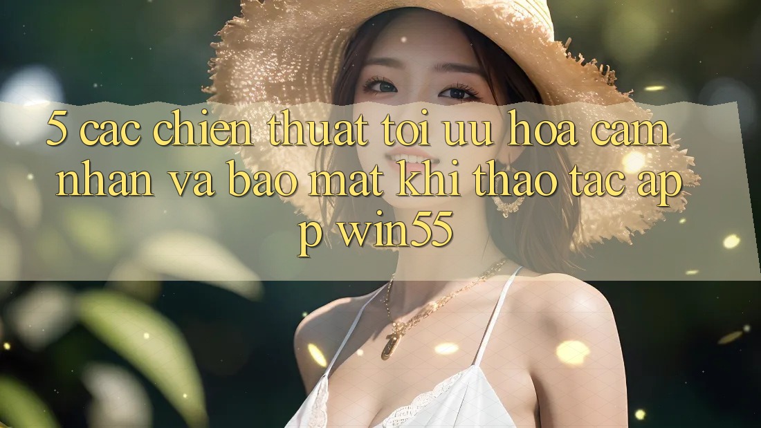 5. Các Chiến thuật Tối Ưu Hóa Cảm nhận Và Bảo Mật Khi Thao tác App Win55
