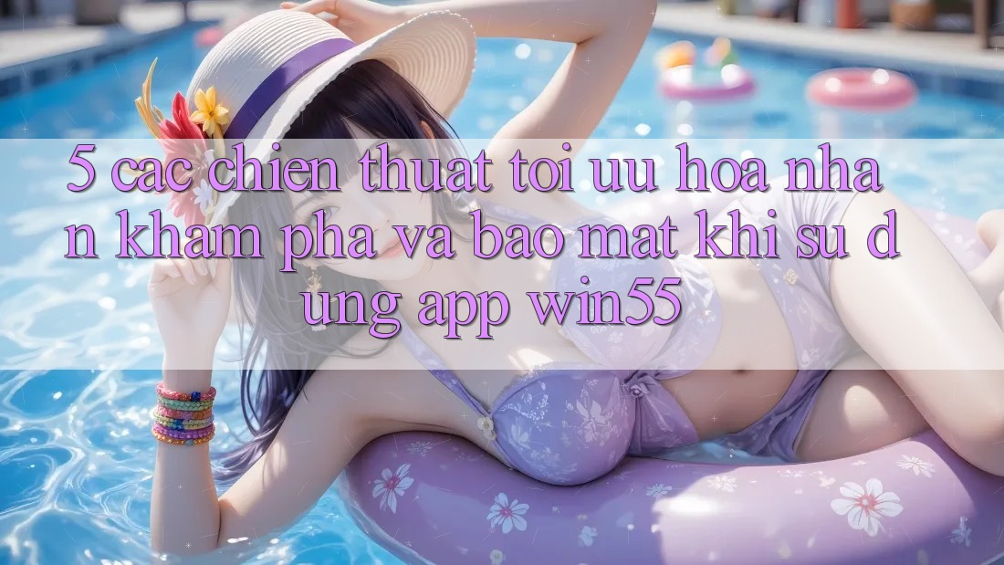 5. Các Chiến thuật Tối Ưu Hóa Nhận khám phá Và Bảo Mật Khi Sử Dụng App Win55 5. Các Chiến thuật Tối Ưu Hóa Nhận khám phá Và Bảo Mật Khi Sử Dụng App Win55