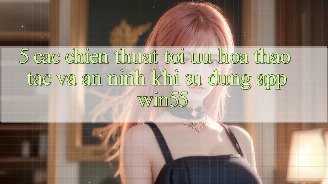 5. Các Chiến thuật Tối Ưu Hóa Thao tác Và An ninh Khi Sử Dụng App Win55 5. Các Chiến thuật Tối Ưu Hóa Thao tác Và An ninh Khi Sử Dụng App Win55