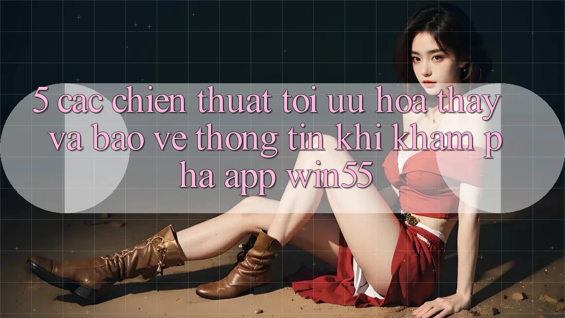 5. Các Chiến thuật Tối Ưu Hóa Thấy Và Bảo vệ thông tin Khi Khám phá App Win55 5. Các Chiến thuật Tối Ưu Hóa Thấy Và Bảo vệ thông tin Khi Khám phá App Win55
