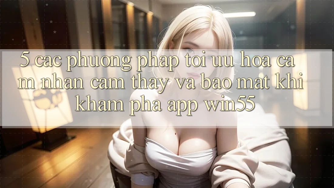 5. Các Phương pháp Tối Ưu Hóa Cảm nhận cảm thấy Và Bảo Mật Khi Khám phá App Win55 5. Các Phương pháp Tối Ưu Hóa Cảm nhận cảm thấy Và Bảo Mật Khi Khám phá App Win55
