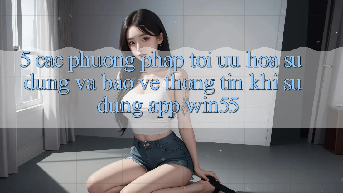 5. Các Phương pháp Tối Ưu Hóa Sử dụng Và Bảo vệ thông tin Khi Sử Dụng App Win55