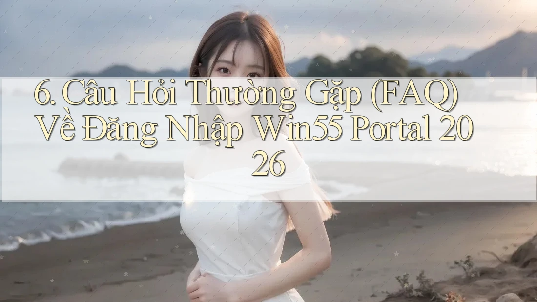 6. Câu Hỏi Thường Gặp (FAQ) Về Đăng Nhập Win55 Portal 2026 6. Câu Hỏi Thường Gặp (FAQ) Về Đăng Nhập Win55 Portal 2026