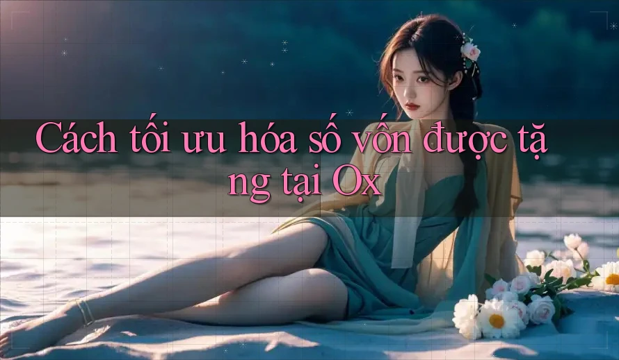 Cách tối ưu hóa số vốn được tặng tại Ox Cách tối ưu hóa số vốn được tặng tại Ox