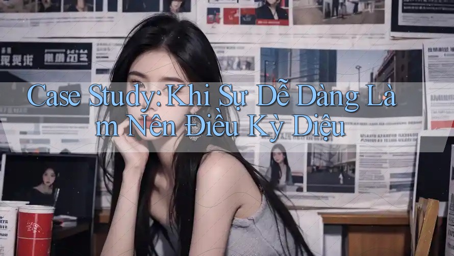 Case Study: Khi Sự Dễ Dàng Làm Nên Điều Kỳ Diệu