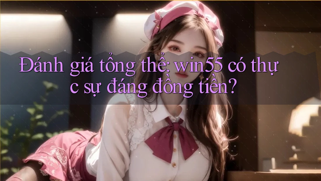 Đánh giá tổng thể: win55 có thực sự đáng đồng tiền? Đánh giá tổng thể: win55 có thực sự đáng đồng tiền?