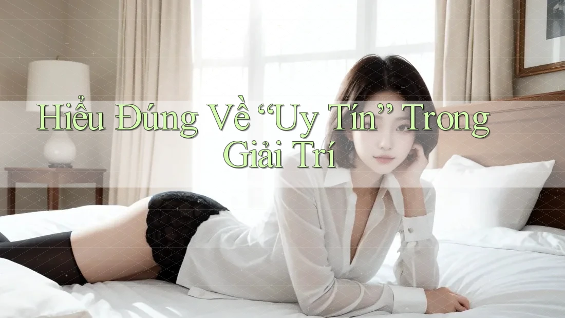 Hiểu Đúng Về “Uy Tín” Trong Giải Trí