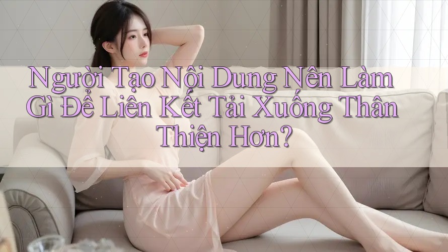 Người Tạo Nội Dung Nên Làm Gì Để Liên Kết Tải Xuống Thân Thiện Hơn?