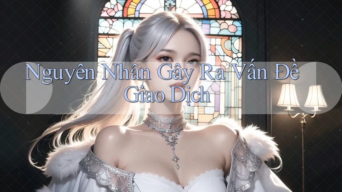 Nguyên nhân gây ra vấn đề giao dịch Nguyên nhân gây ra vấn đề giao dịch