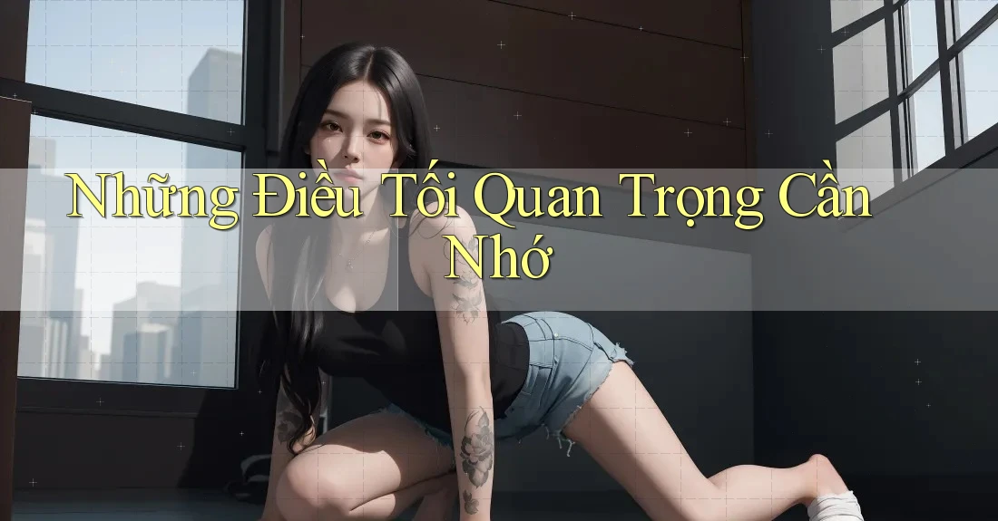 Những Điều Tối Quan Trọng Cần Nhớ Những Điều Tối Quan Trọng Cần Nhớ