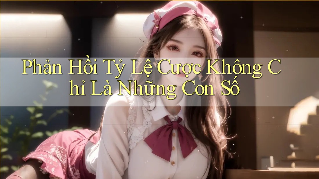 Phản Hồi Tỷ Lệ Cược Không Chỉ Là Những Con Số Phản Hồi Tỷ Lệ Cược Không Chỉ Là Những Con Số