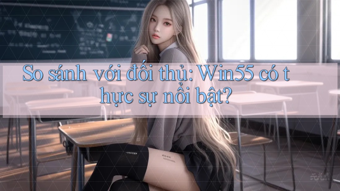 So sánh với đối thủ: Win55 có thực sự nổi bật?