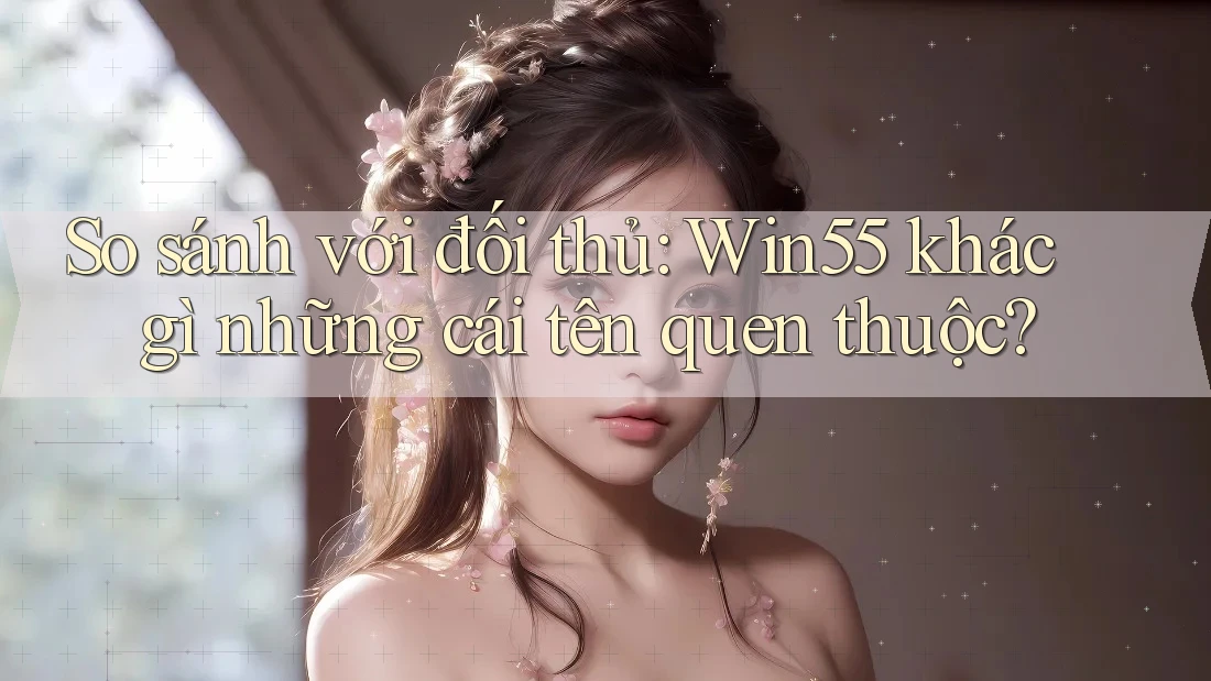 So sánh với đối thủ: Win55 khác gì những cái tên quen thuộc?
