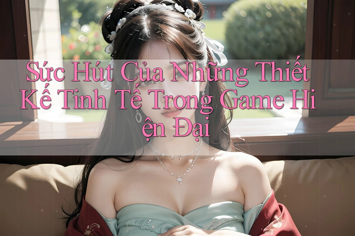 Sức Hút Của Những Thiết Kế Tinh Tế Trong Game Hiện Đại Sức Hút Của Những Thiết Kế Tinh Tế Trong Game Hiện Đại