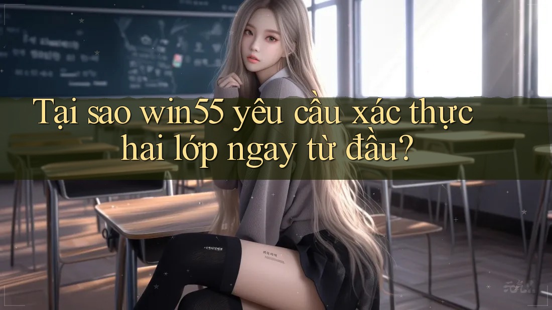 Tại sao win55 yêu cầu xác thực hai lớp ngay từ đầu? Tại sao win55 yêu cầu xác thực hai lớp ngay từ đầu?